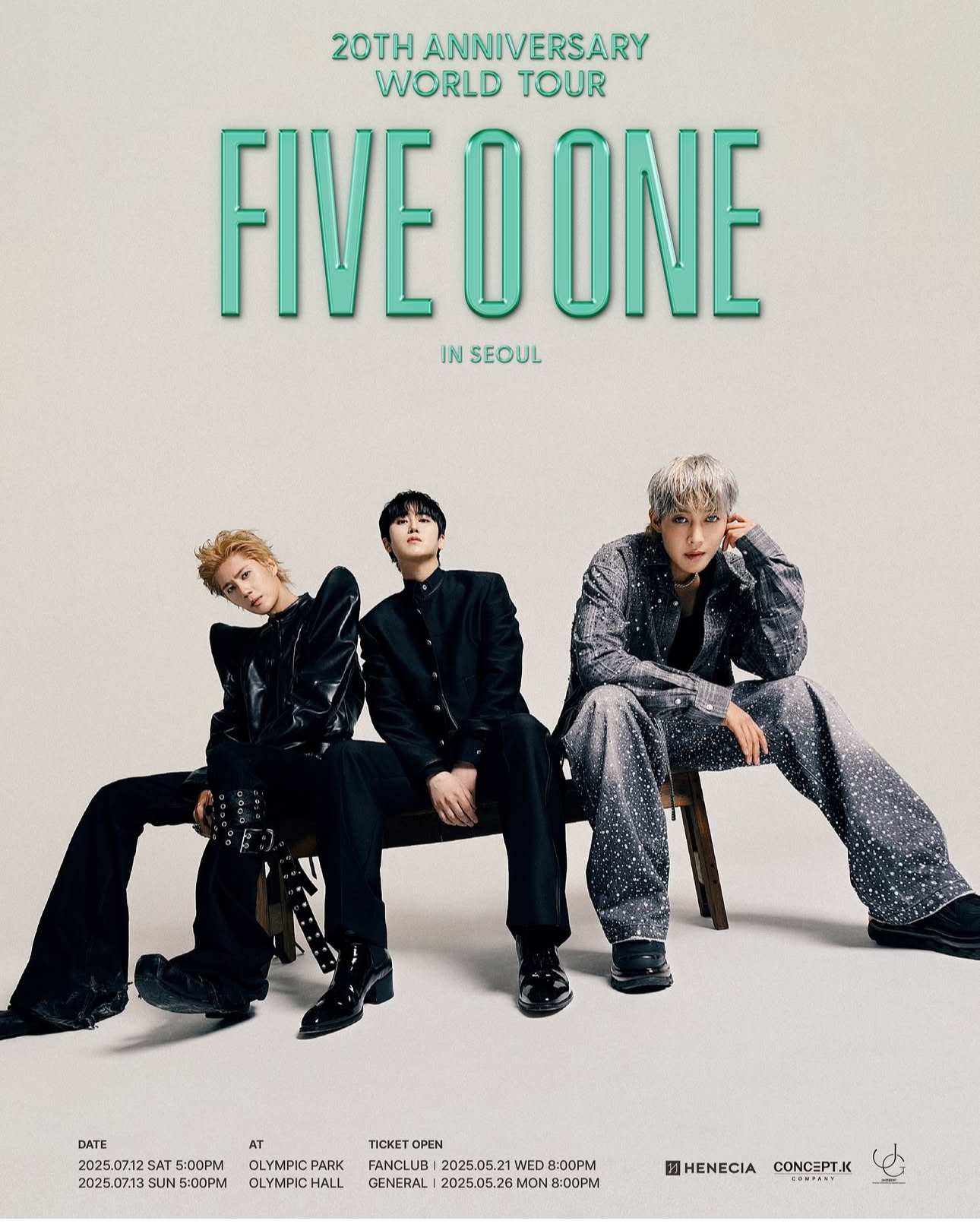 Kim Hyun Joong’s Birthday and FIVE O ONE’s Tour