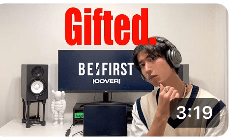 Ryuma From DROWNYOU Kpop Cover Song “Gifted” by BE:FIRST