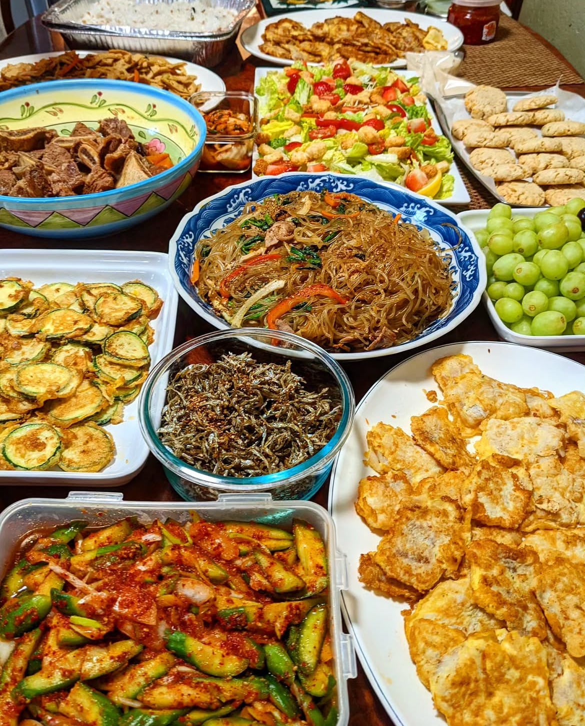 Wyman Shared Photos of His Mother’s Easter Cooking
